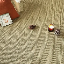 Décoweb Jonc de mer - Assam - Chevron - Rouleau de 2m x 13m- Sisal Et Jonc De Mer|Sisal Et Jonc De Mer