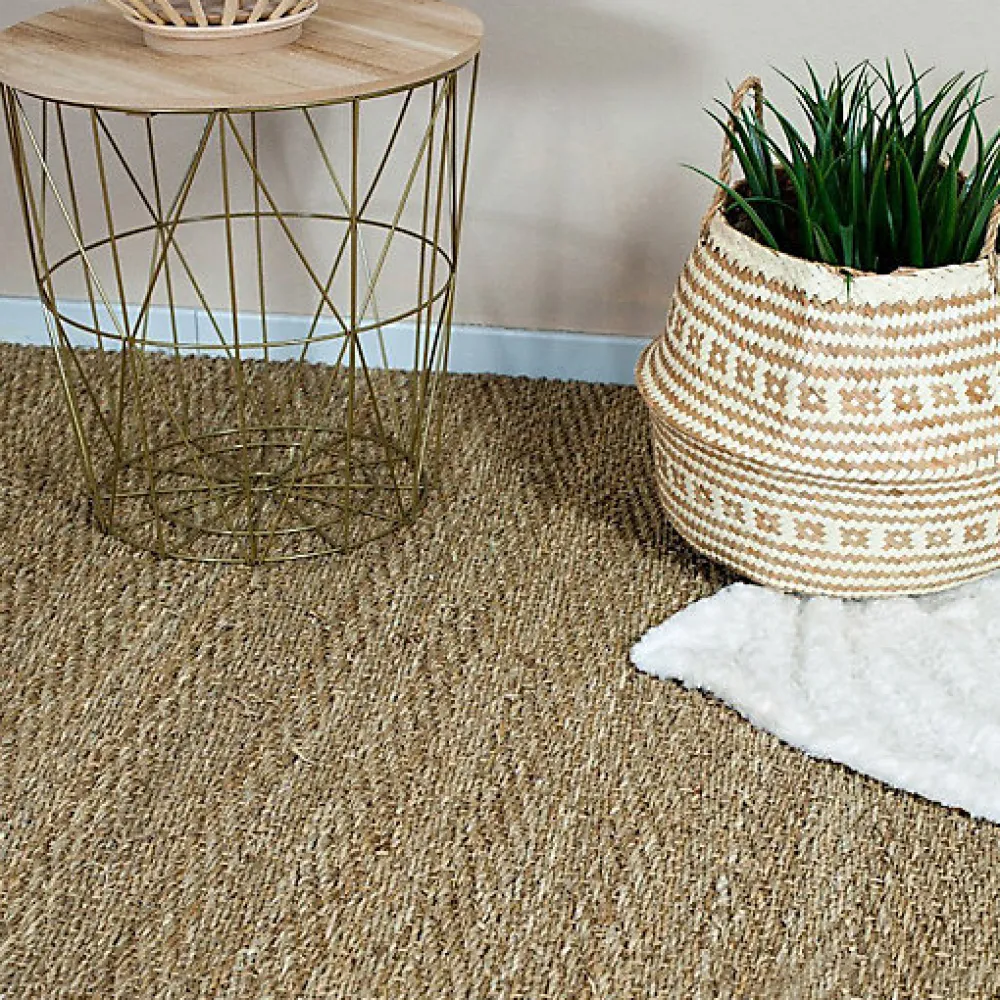 Décoweb Jonc de mer - Assam - Chevron - Rouleau de 2m x 4m- Sisal Et Jonc De Mer|Sisal Et Jonc De Mer