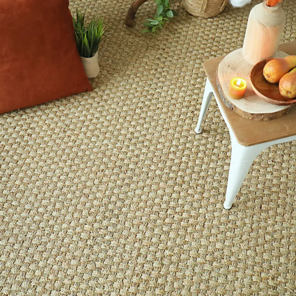 Décoweb Jonc de mer - Chennai - Natté 4x4 - Rouleau de 2m x 5m- Sisal Et Jonc De Mer|Sisal Et Jonc De Mer