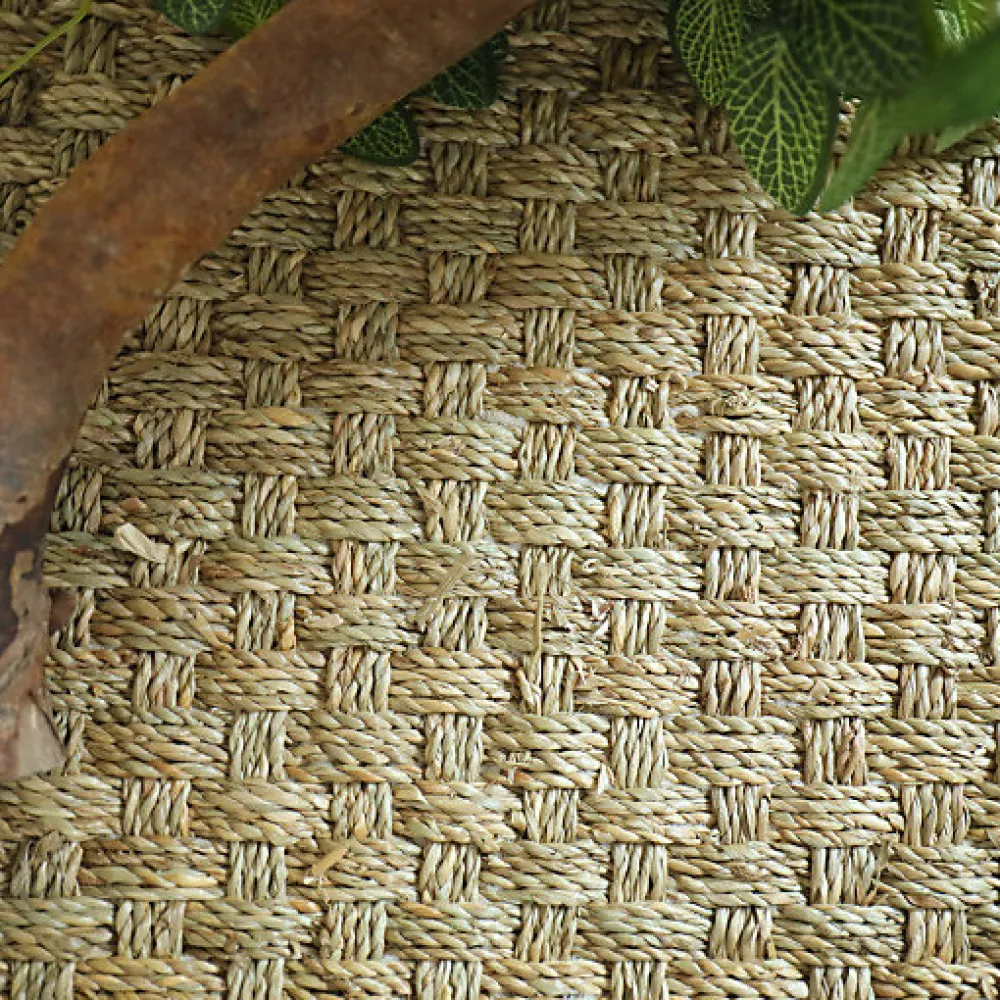Décoweb Sisal Et Jonc De Mer|Sisal Et Jonc De Mer<Jonc de mer - Chennai - Natté 4x4 - Rouleau de 2m x 4m