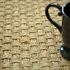 Décoweb Sisal Et Jonc De Mer|Sisal Et Jonc De Mer<Jonc de mer - Paro - Fin Natté 4x4 - Rouleau de 2m x 9m