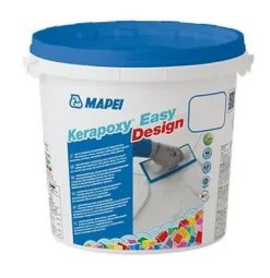 Mapei KERAPOXY EASY DESIGN - Coloris : 100 Blanc - Pot de 3 kg- Colle Carrelage Sol