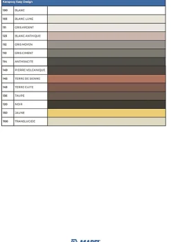 Mapei KERAPOXY EASY DESIGN - Coloris : 111 Gris - Pot de 3 kg- Colle Carrelage Sol
