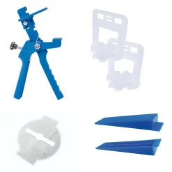 Diamwood Expert En Equipement Outils Du Carreleur<Kit 301 pcs de Pose Carrelage 100 Croisillons 2 mm Autonivelants + 1 Pince + 100 Cales + 100 pcs Bagues de Protection - Diamwood