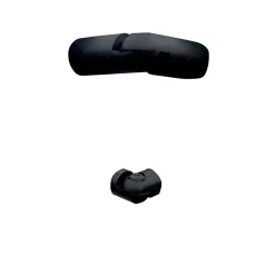 Fortia Kit angle tubes et main courante BARRANCO BLACK / noir- Accessoire D'Escalier