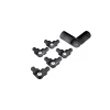 Kordo Kit angle variable pour tubes et main courante Prestio anthracite RAL7016- Accessoire D'Escalier