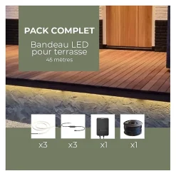 Light Pro Outils Parquet Et Sol Stratifié<Kit bandeau LED avec transformateur - LightPro -
