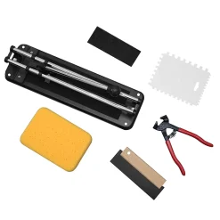 Bez marki Kit complet coupe-carreaux 33cm + 5 outils- Outils Du Carreleur