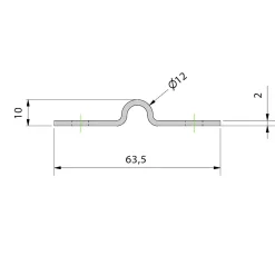 Slid’Up By Mantion Kit coulissant 12 mm - rails 4 x 1,95 m pour portail de 4 m - 400 kg- Accesoire Pour Volet