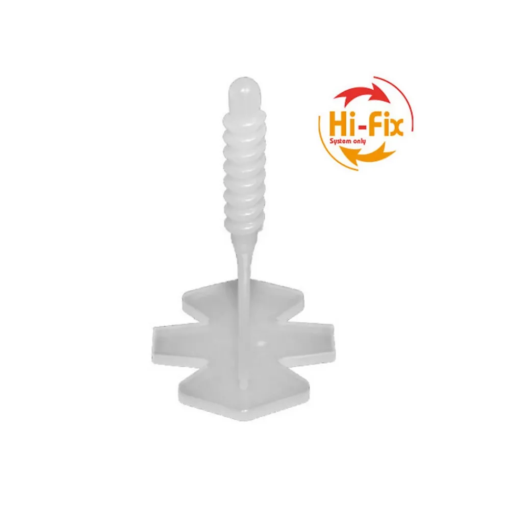 Kit Croisillons Autonivelants à visser 600 pcs (200 Croisillons 3 mm + 200 Cadrans HI-FIX + 200 Bagues de Protection) - Diamwood- Outils Du Carreleur