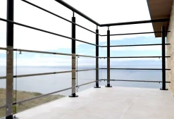 Alumin'home Garde-Corps, Balustrade<Kit d'articulation d'angle de garde corps oxalis anodisé noir