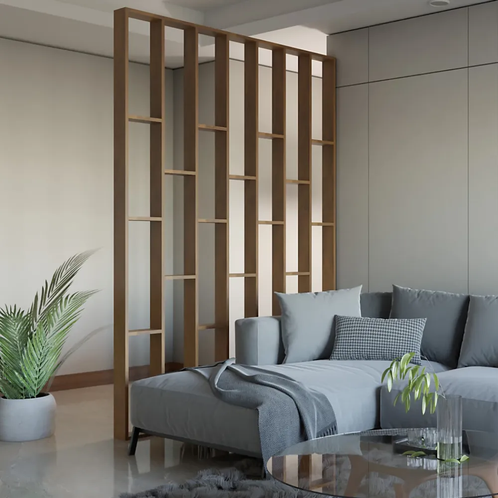 Claustra Intérieur|Tasseau Bois<Kit de connexion Claustra MDF imitation chêne 22 x 170 mm Foge