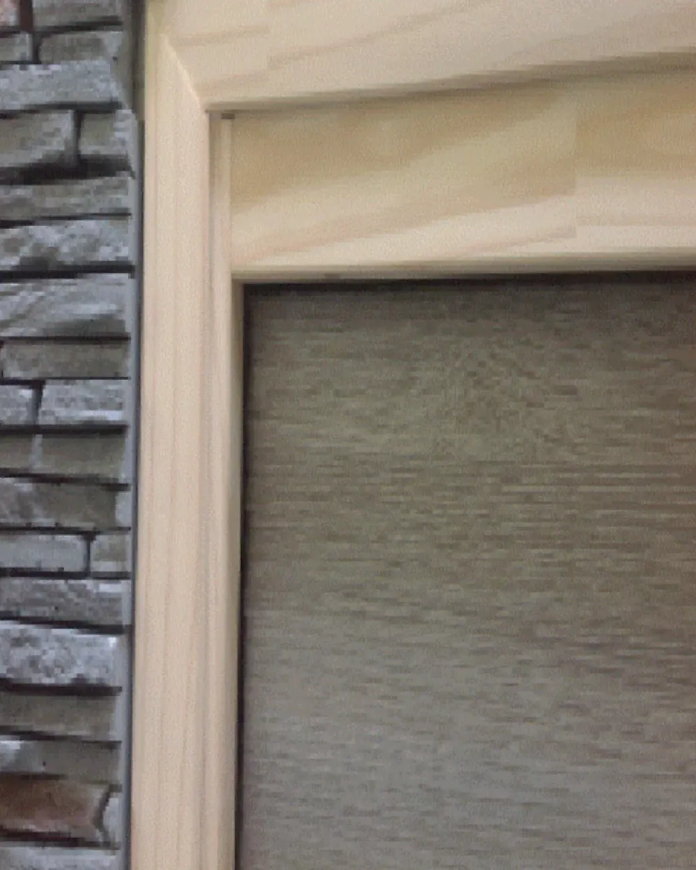 Porte Coulissante<Kit de finition en pin pour porte en bois à galandage