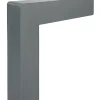 Quest KIT de finition pour escaliers en PVC, gris foncé, 1m- Nez De Marche|Nez De Marche