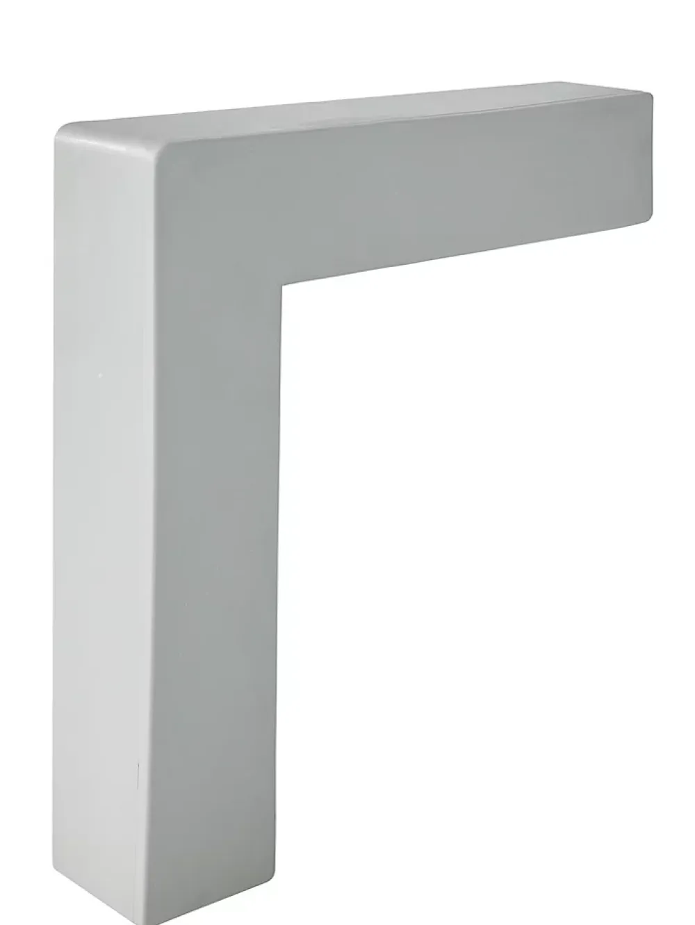 Quest Nez De Marche|Nez De Marche<KIT de finition pour escaliers en PVC, gris, 1m