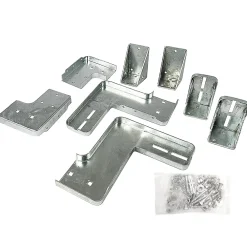 Fortia Kit de fixation de deux marches Stroomi acier- Accessoire D'Escalier