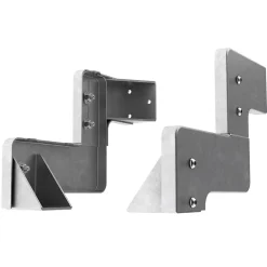 Fortia Kit de fixation de deux marches Stroomi acier- Accessoire D'Escalier