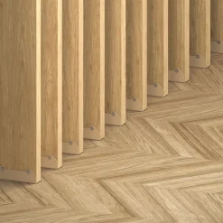 Foge Kit de fixation pour claustra chêne de Saragosse- Claustra Intérieur|Tasseau Bois