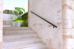 Alumin'home Accessoire D'Escalier<Kit de fixation pour main courante aluminium noir