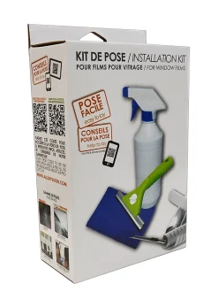 All diffusion Kit de pose pour film adhésif vitrage- Film Occultant Pour Vitrage