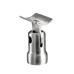 AICA Sanitaire Accessoire D'Escalier<Kit garde-corps 5 barres rondes 2.2m Acier Inox 201 Argent - Installation verticale - Usage intérieur et extérieur