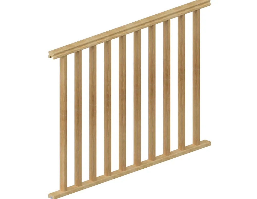 Sogem Garde-Corps, Balustrade<Kit garde-corps en sapin 1m50 Madeira