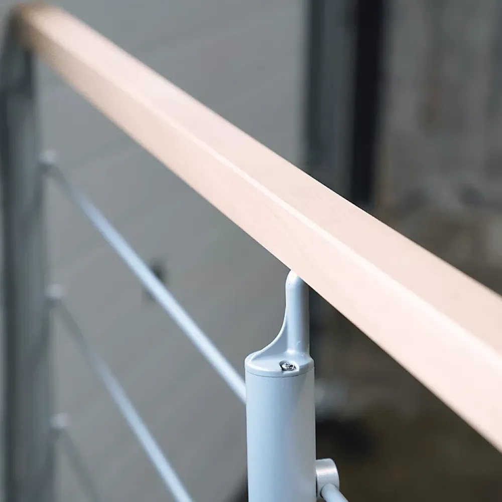 Kordo Garde-Corps, Balustrade<Kit garde-corps silver avec main courante hêtre 2m pose en applique, Opalu