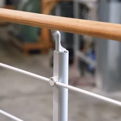 Kordo Garde-Corps, Balustrade<Kit garde-corps silver avec main courante Kebony 2m pose à plat, Opalu