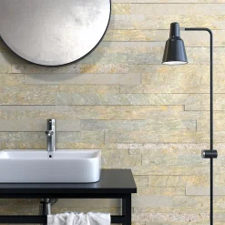 Carrelage Signature Carrelage Sol Uni<Kit Lamelle de Quartzite 3.4.5 6X60 Beige - vendu par boite de 0,81 m2 -