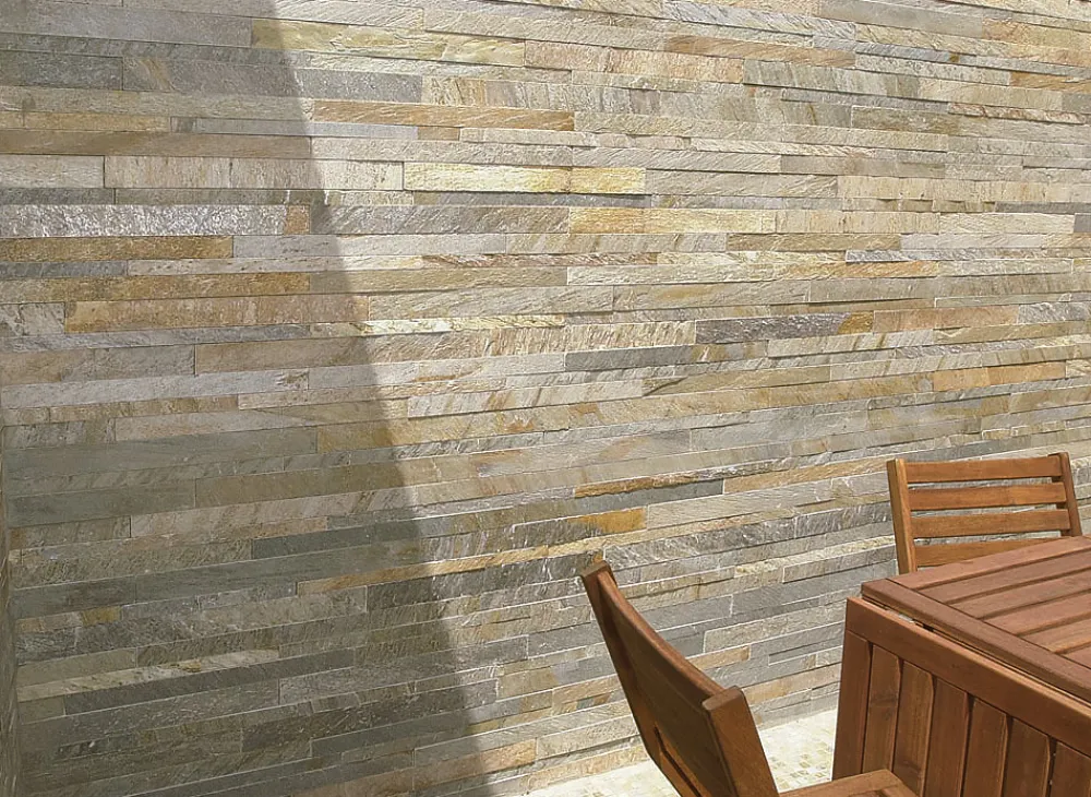Carrelage Signature Carrelage Sol Uni<Kit Lamelle de Quartzite 3.4.5 6X60 Beige - vendu par boite de 0,81 m2 -