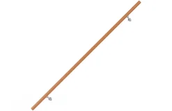 Alumin'home Accessoire D'Escalier<Kit main courante hêtre miel 2M
