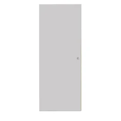 Optimum Kit porte coulissante MDF prêt à peindre 83 cm + Rail- Porte Coulissante