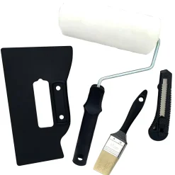 Outils Du Tapissier<Kit pour pose de papier peint / fibre de verre - 4pièces
