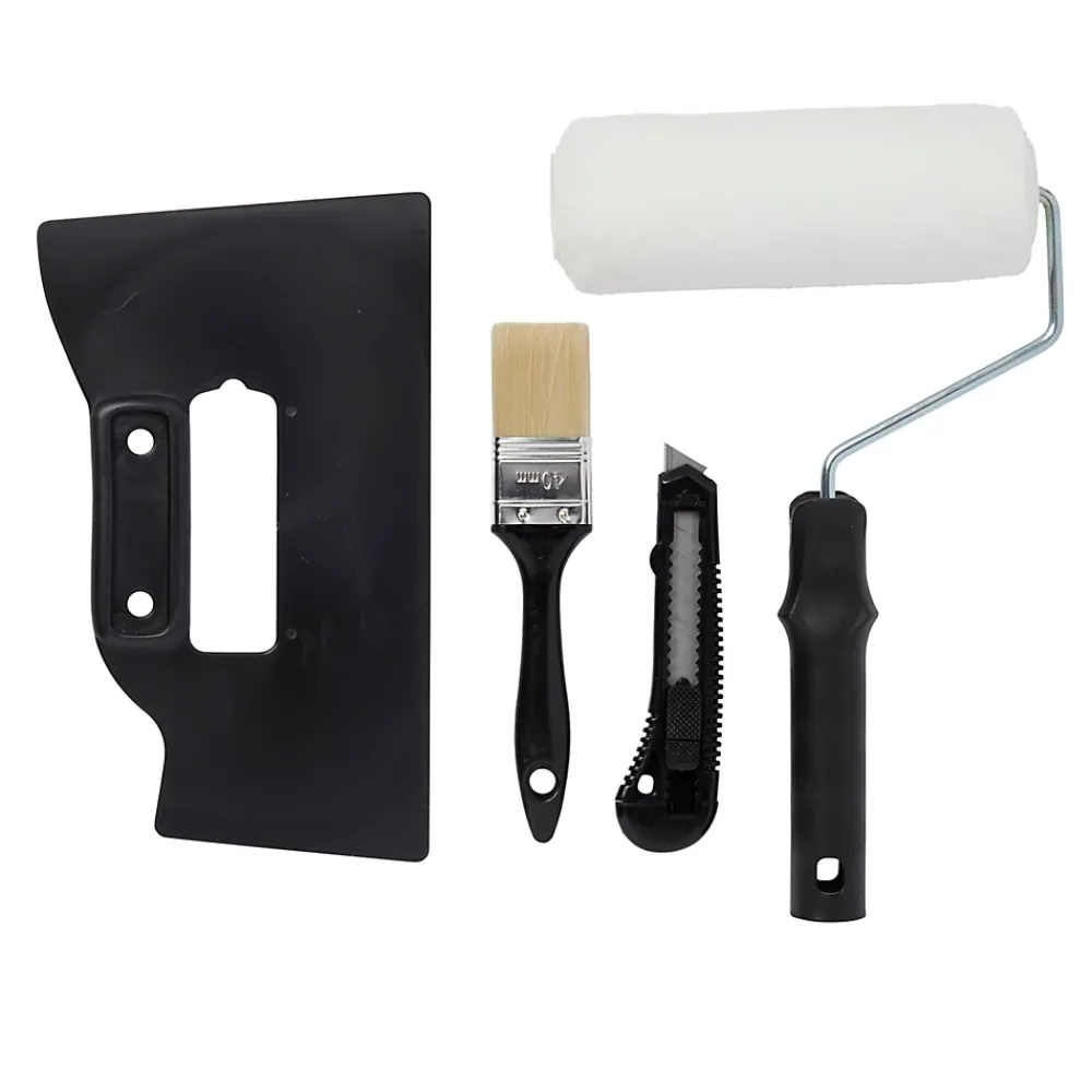 Outils Du Tapissier<Kit pour pose de papier peint / fibre de verre - 4pièces