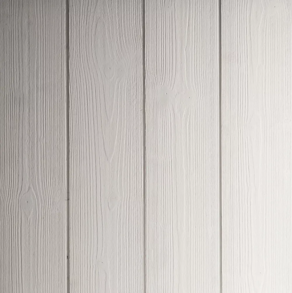 Lambris Mural<Lambris bois ISB sapin brossé blanc l. 235cm x l. 13,5cm x ép. 1,2cm
