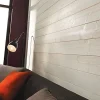 Norsilk Lambris Mural<Lambris en sapin brossé blanc (vendu à la botte)