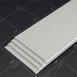 Tecnoprofils Lambris Mural<Lambris PVC 250 mm - Lot de 4 Lames - Chêne Cendré
