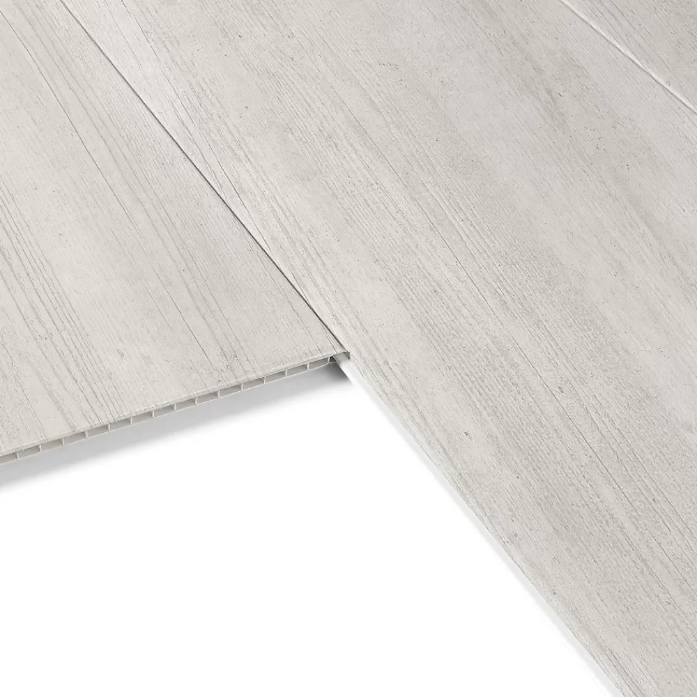 Dumaplast Lambris PVC Dumaclip bois gris mat 25 x 120 cm- Lambris Mural