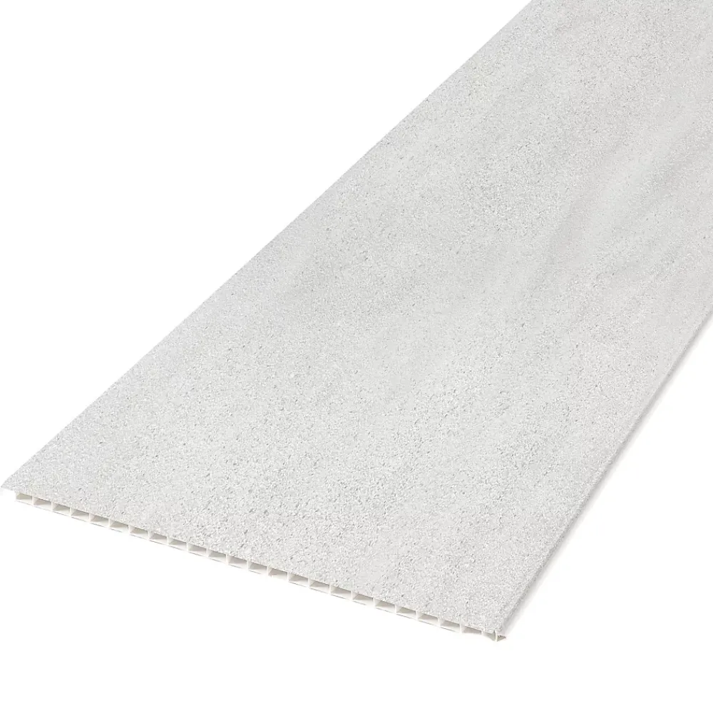 Dumaplast Lambris PVC Dumaclip pierre gris mat 25 x 120 cm- Lambris Mural