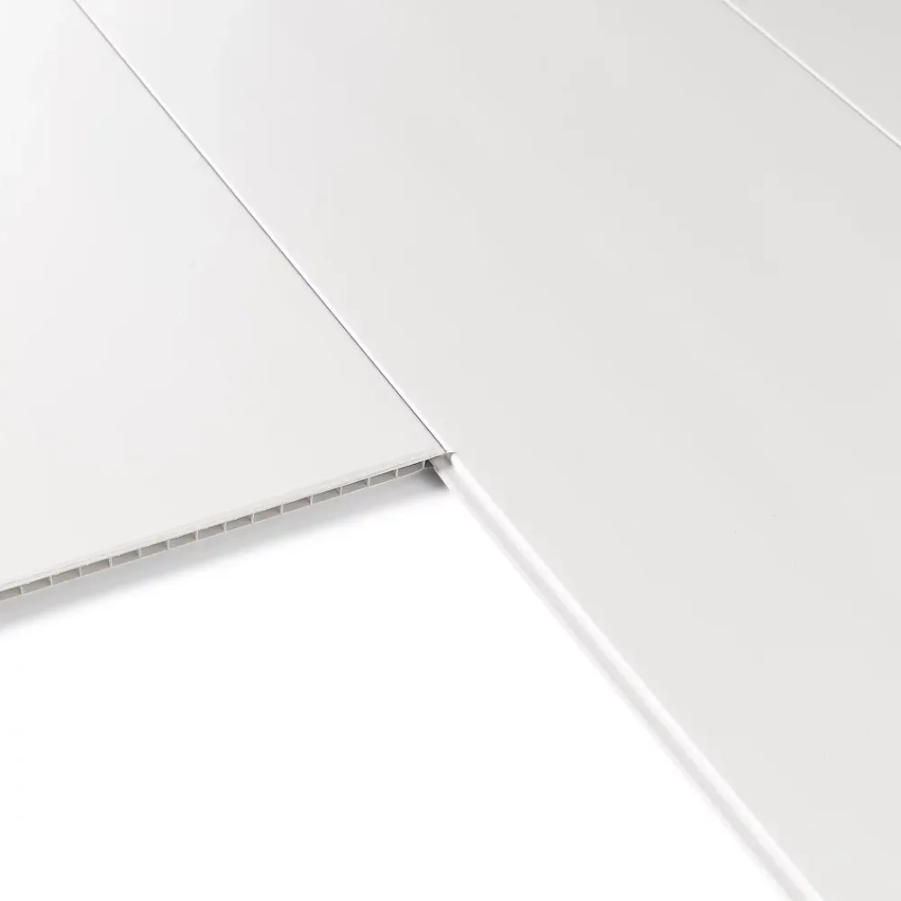 Dumaplast Lambris PVC Dumaclip uni blanc mat 25 x 120 cm- Lambris Mural