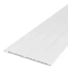 Lambris sous face 25 x 200 cm blanc (vendu lot de 5 lames)- Lambris Mural