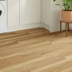 GoodHome Dalle Et Lame Pvc<Lame PVC adhésive Ragga bois naturel rustique 15,2 x 91,4 cm