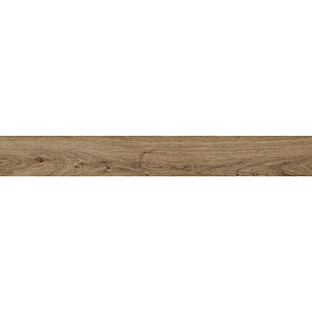 GoodHome Dalle Et Lame Pvc<Lame PVC clipsable Baila décor chêne moyen l. 122 x l. 15 cm