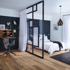 GoodHome Dalle Et Lame Pvc<Lame PVC clipsable Baila décor chêne moyen l. 122 x l. 15 cm