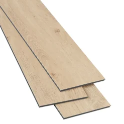 GoodHome Lame PVC clipsable Mambo 124x19 cm décor bois naturel (vendue au carton)- Dalle Et Lame Pvc