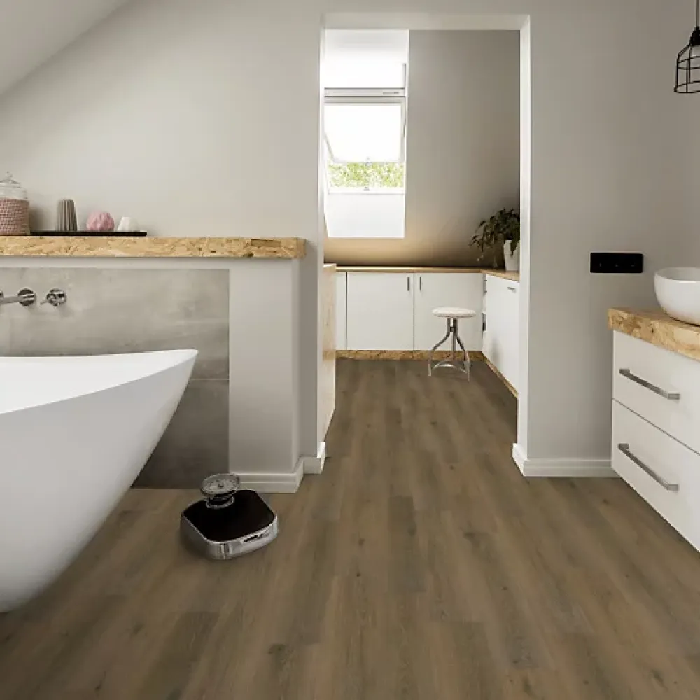 Tarkett Dalle Et Lame Pvc<Lame PVC clipsable rigide Essentielle - Chêne brun - Finition mate - Paquet de 2,17 m²