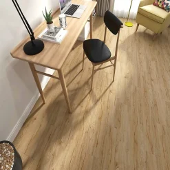 Concept Mosaïque Carrelage Sol Effet Bois<Lame pvc clipsable 18,4x122 cm ESSENTIEL MARRON