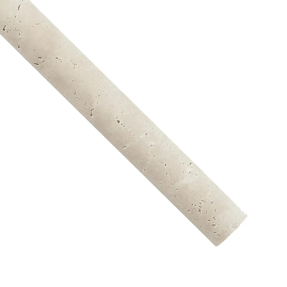 GoodHome Listel Carrelage|Travertin<Listel beige 2,5x20cm Travertino pierre naturelle