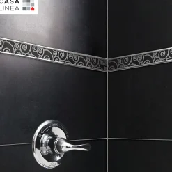 Casa Linéa Mosaïque Pour Pièce À Vivre|Mosaïque Pour Wc<LISTEL DIAMANT COURBE 1 PIÈCE 4,2 X 60 CM CASA LINEA