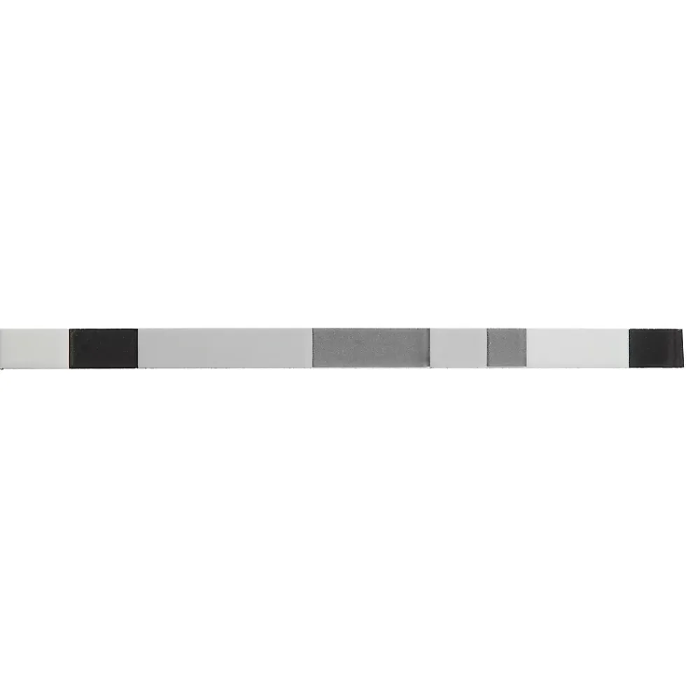 Listel noir brillant 2 x 40 cm Salerna GoodHome- Listel Carrelage